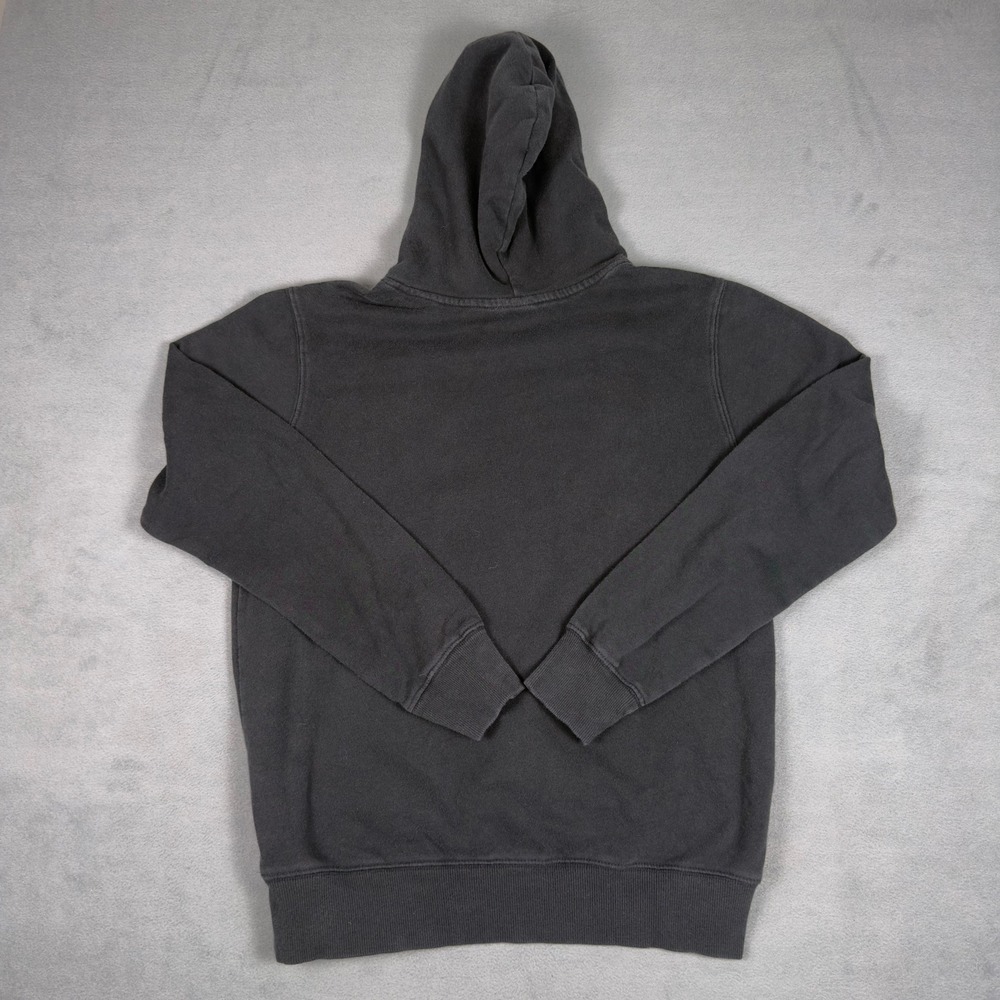 The North Face Mens Half Dome Pullover Hoodie Black Logo Small - Picture 2 of 6